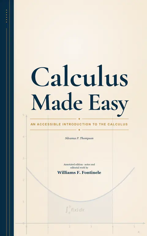 Cover of Calculus Made Easy