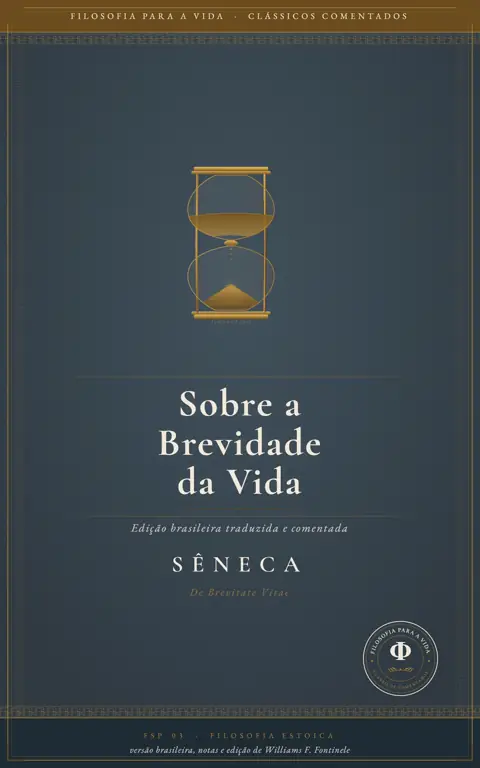 Capa de Sobre a Brevidade da Vida